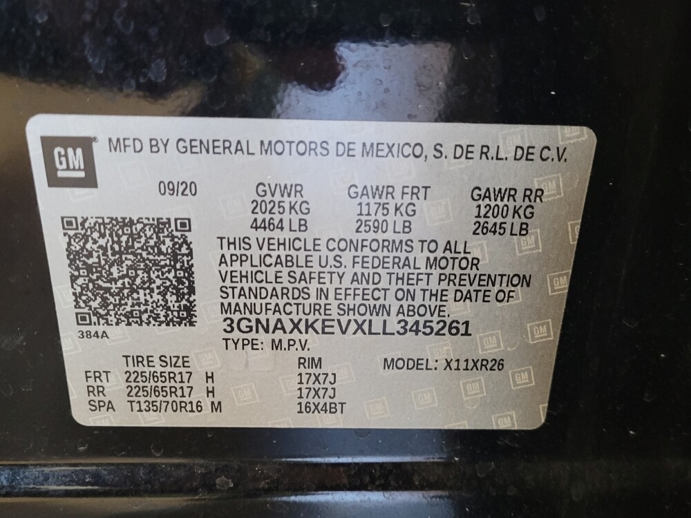 2020 Chevrolet Equinox in Jacksonville, FL 32225 - 18087852 33