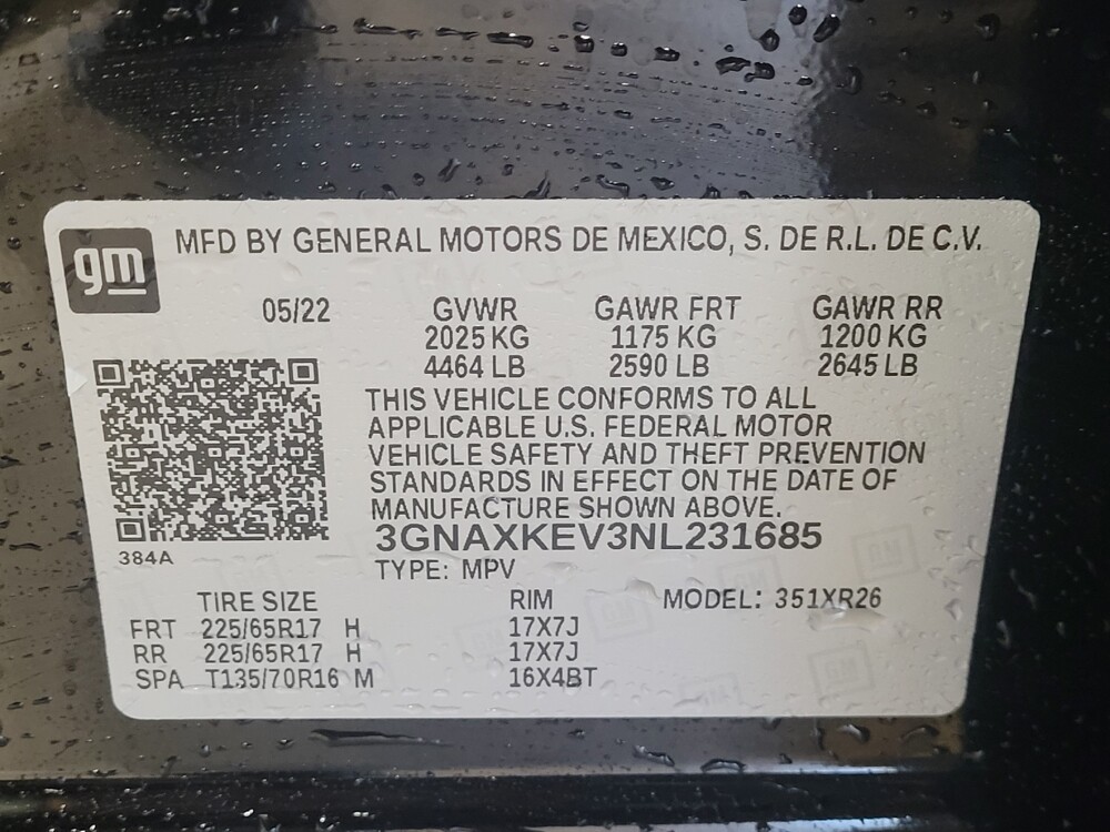 2022 Chevrolet Equinox in Jacksonville, FL 32225 - 18087854 33
