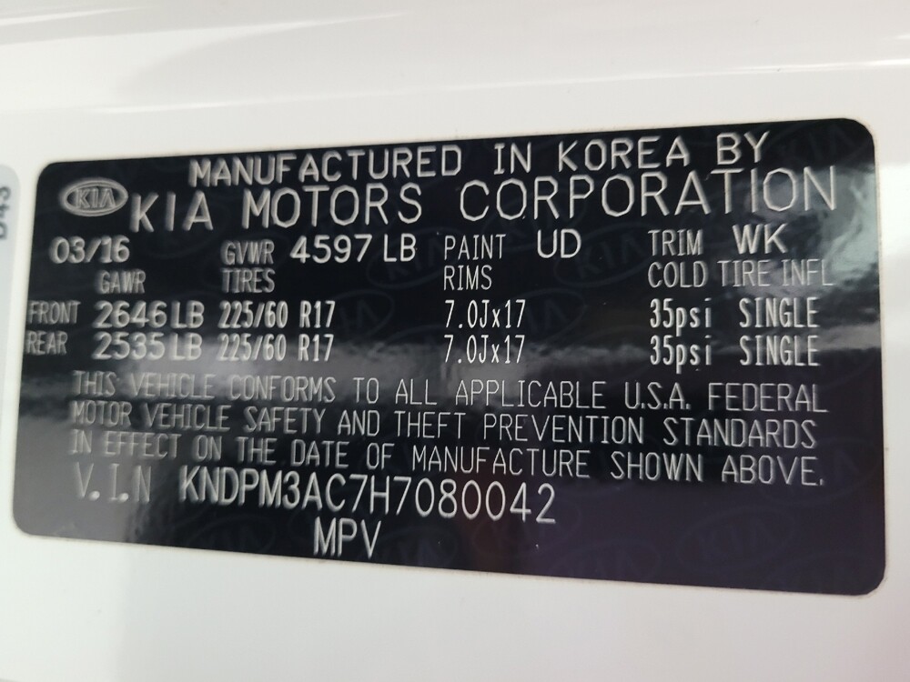 2017 Kia Sportage in Greenville, NC 27834 - 18087869 33