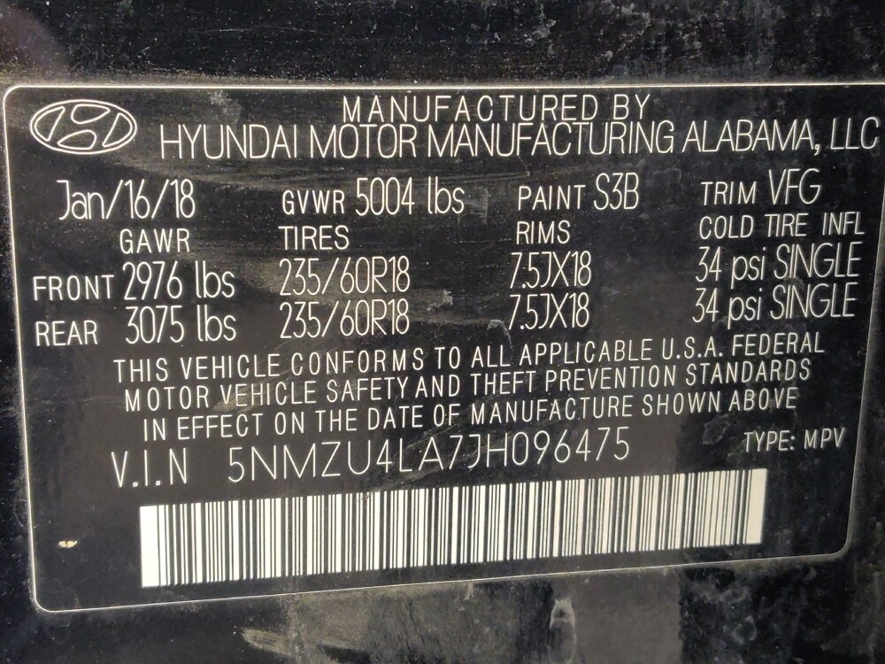 2018 Hyundai Santa Fe in Live Oak, TX 78233 - 18087889 33