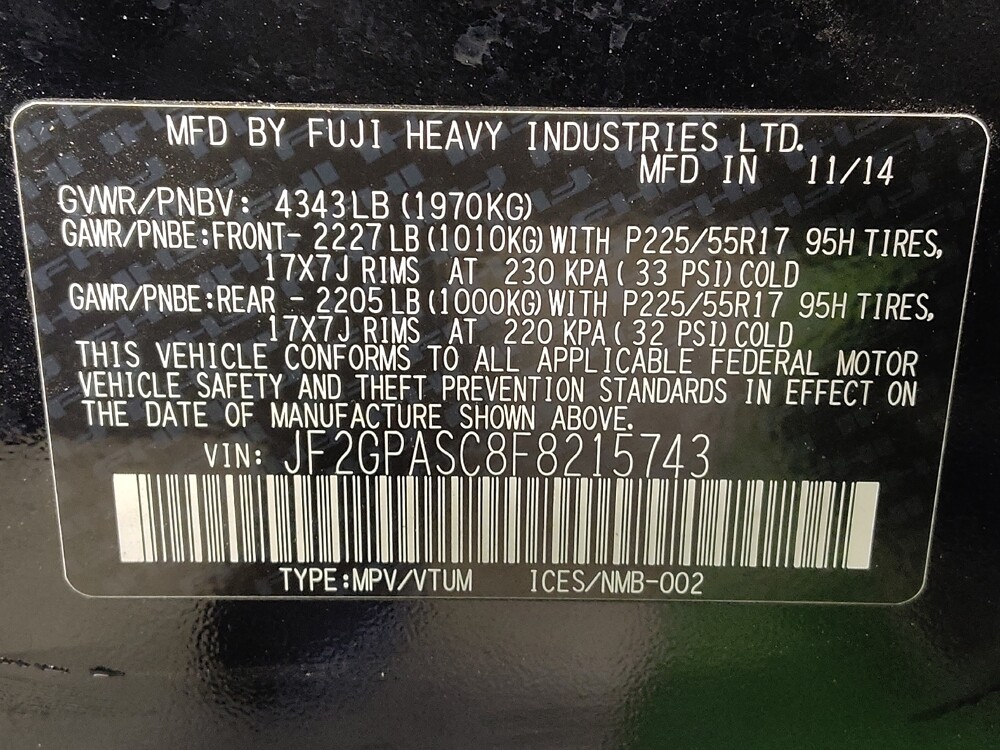 2015 Subaru XV Crosstrek in San Antonio, TX 78238 - 18087893 33