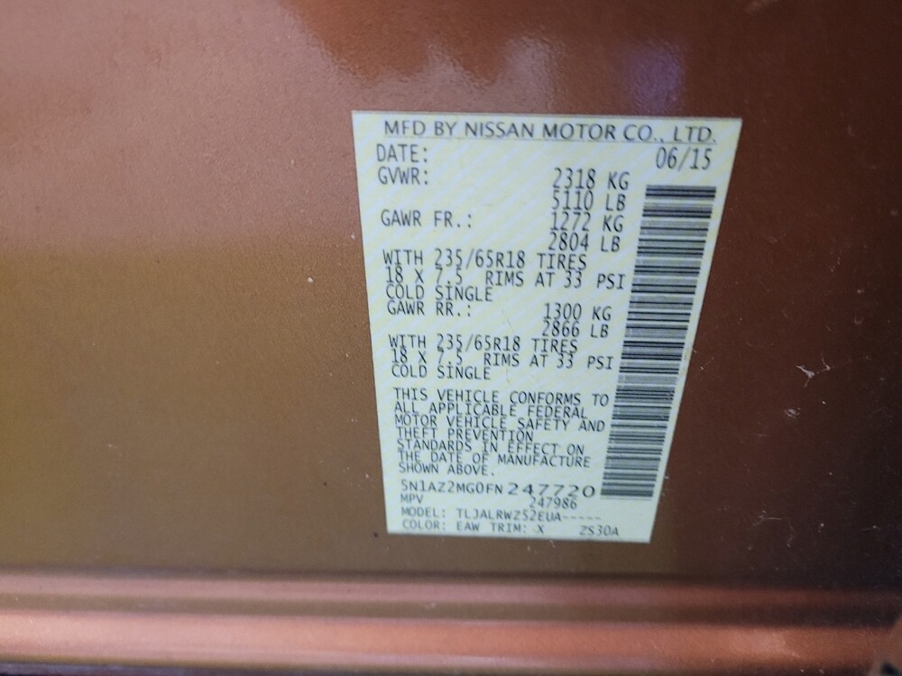 2015 Nissan Murano in Miamisburg, OH 45342 - 18087910 33