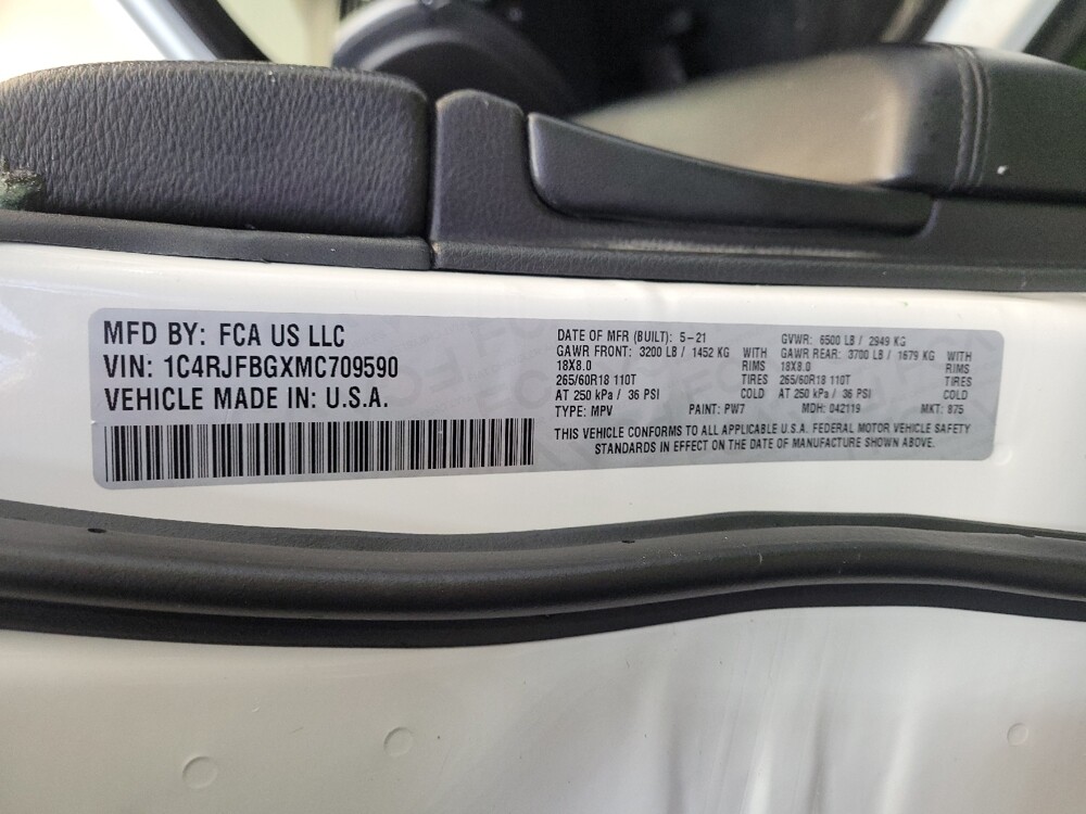 2021 Jeep Grand Cherokee in Fairfield, OH 45014 - 18087912 33