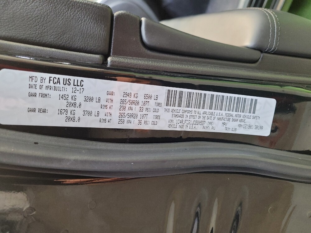 2018 Jeep Grand Cherokee in Fairfield, OH 45014 - 18087913 33