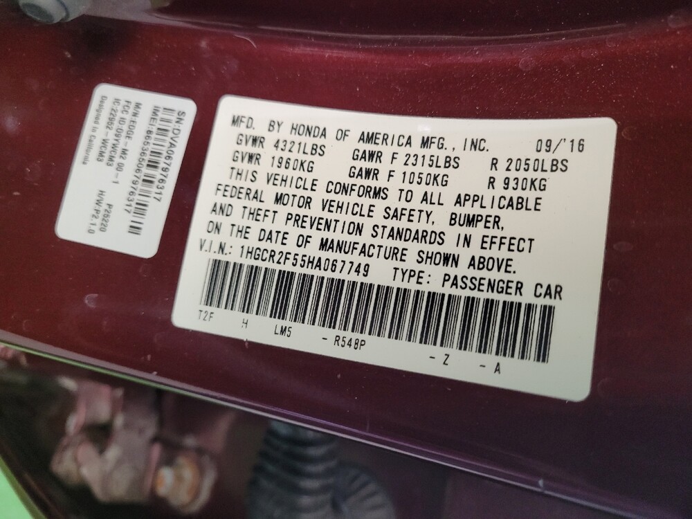 2017 Honda Accord in Maple Heights, OH 44137 - 18087918 33