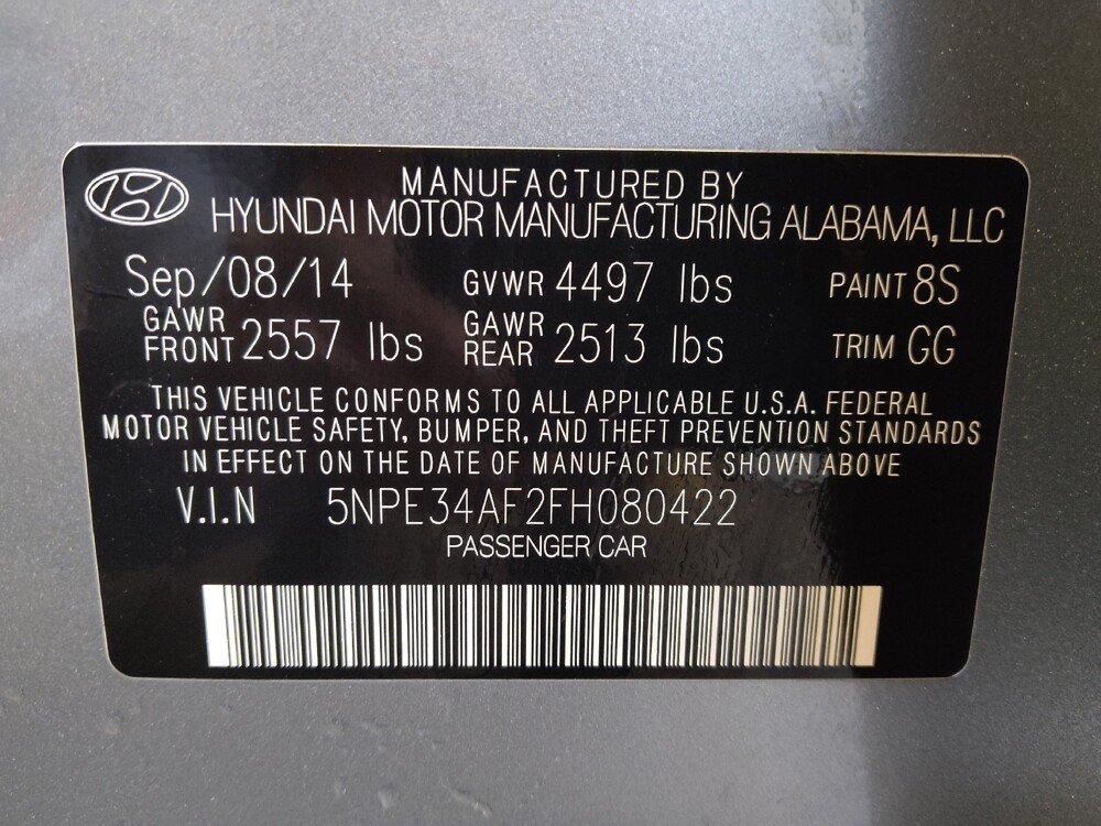 2015 Hyundai Sonata in Houston, TX 77074 - 18087951 33