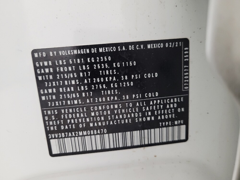 2021 Volkswagen Tiguan in Reno, NV 89502 - 18087953 33