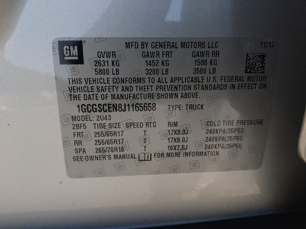 2018 Chevrolet Colorado in Stone Mountain, GA 30083 - 18087955 33