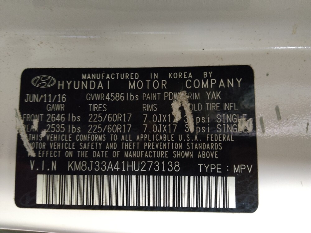 2017 Hyundai Tucson in Tallahassee, FL 32304 - 18087960 33