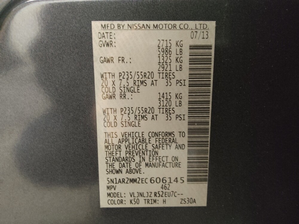 2014 Nissan Pathfinder in Taylor, MI 48180 - 18087961 33