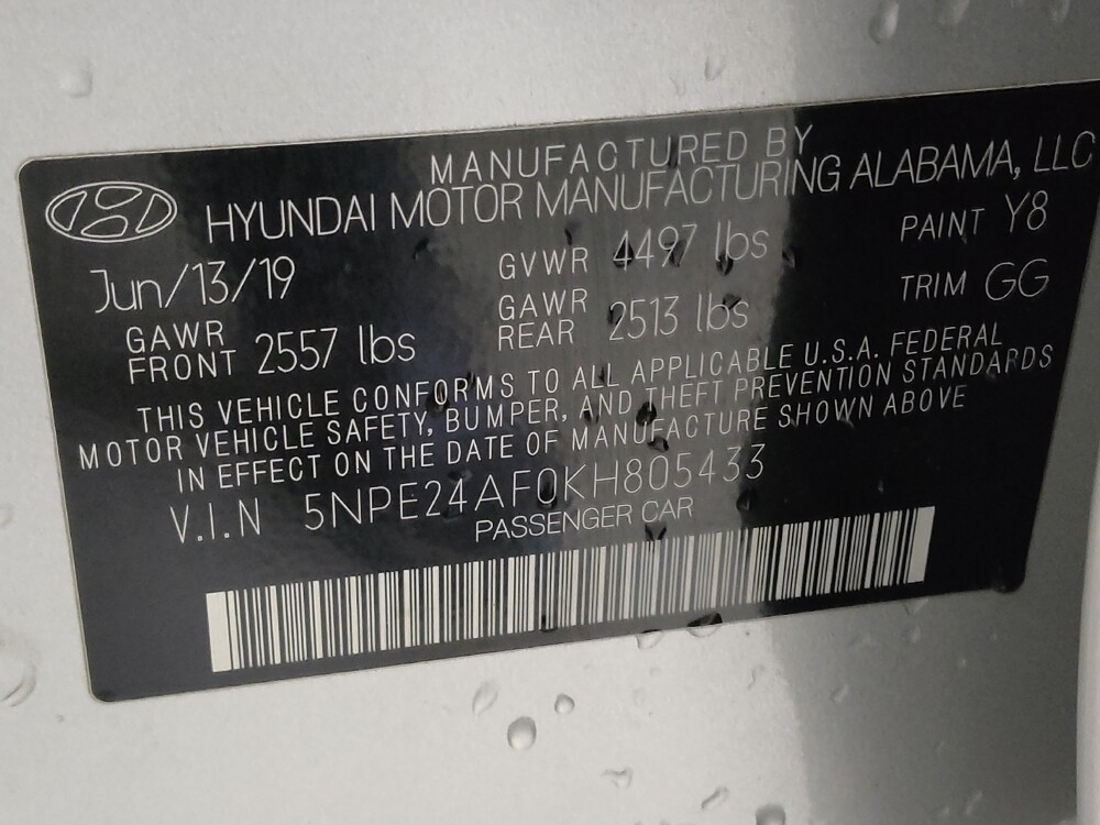 2019 Hyundai Sonata in Charlotte, NC 28213 - 18087971 33