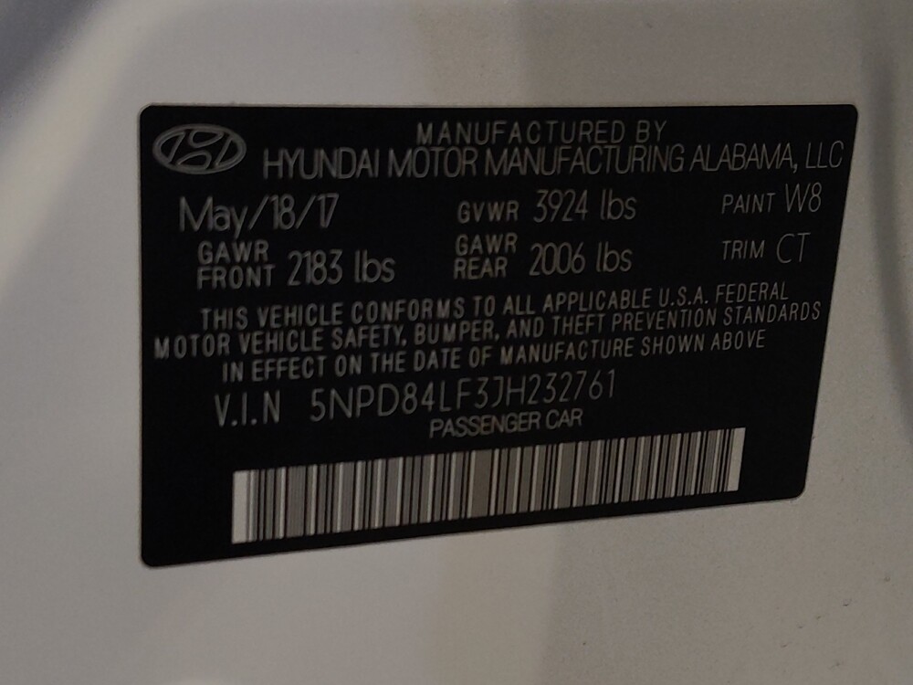 2018 Hyundai Elantra in Jacksonville, FL 32225 - 18088003 33