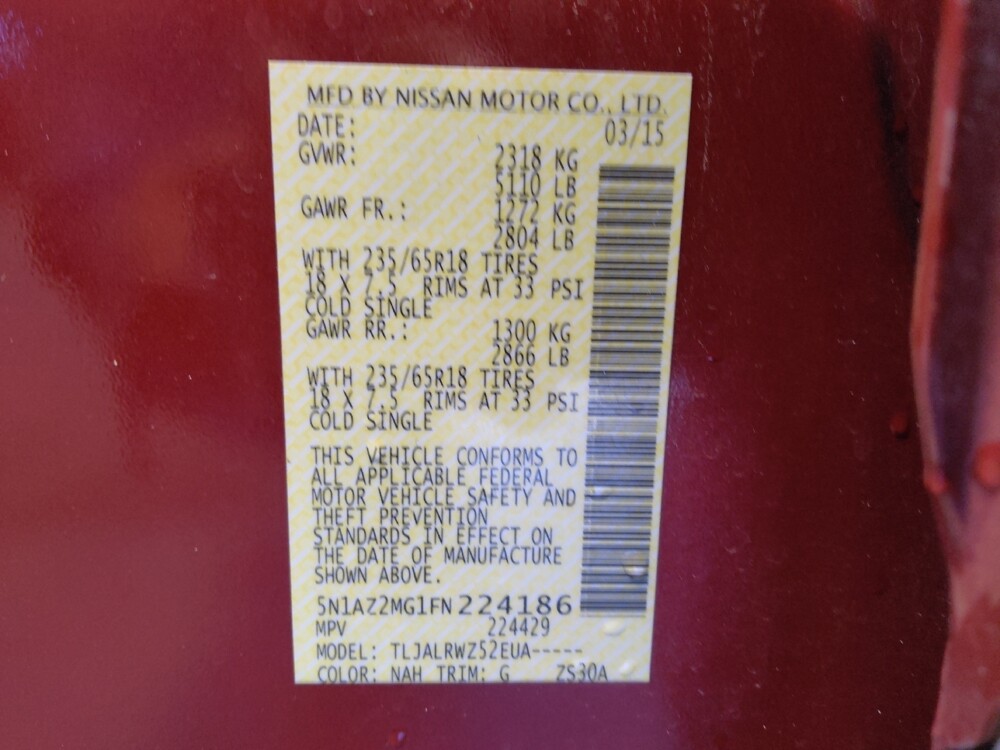 2015 Nissan Murano in Phoenix, AZ 85022 - 18088031 33