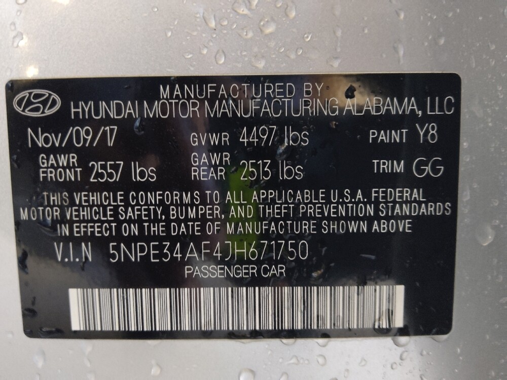 2018 Hyundai Sonata in Macon, GA 31210 - 18088037 33