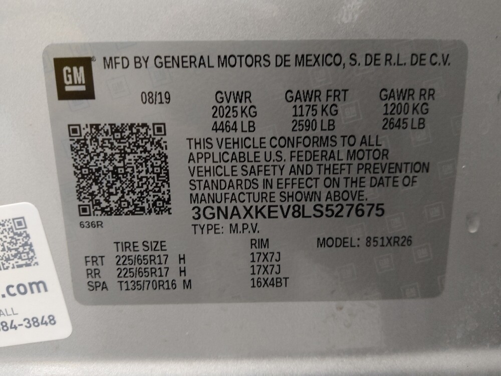 2020 Chevrolet Equinox in Independence, MO 64055 - 18088044 33