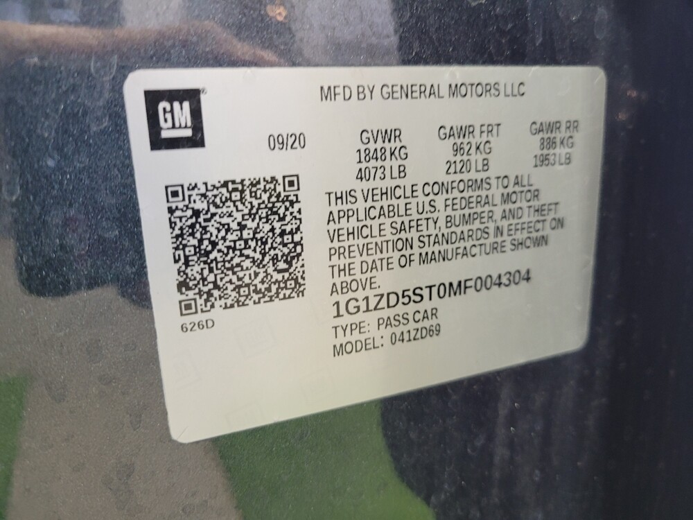 2021 Chevrolet Malibu in Fairfield, OH 45014 - 18088046 33