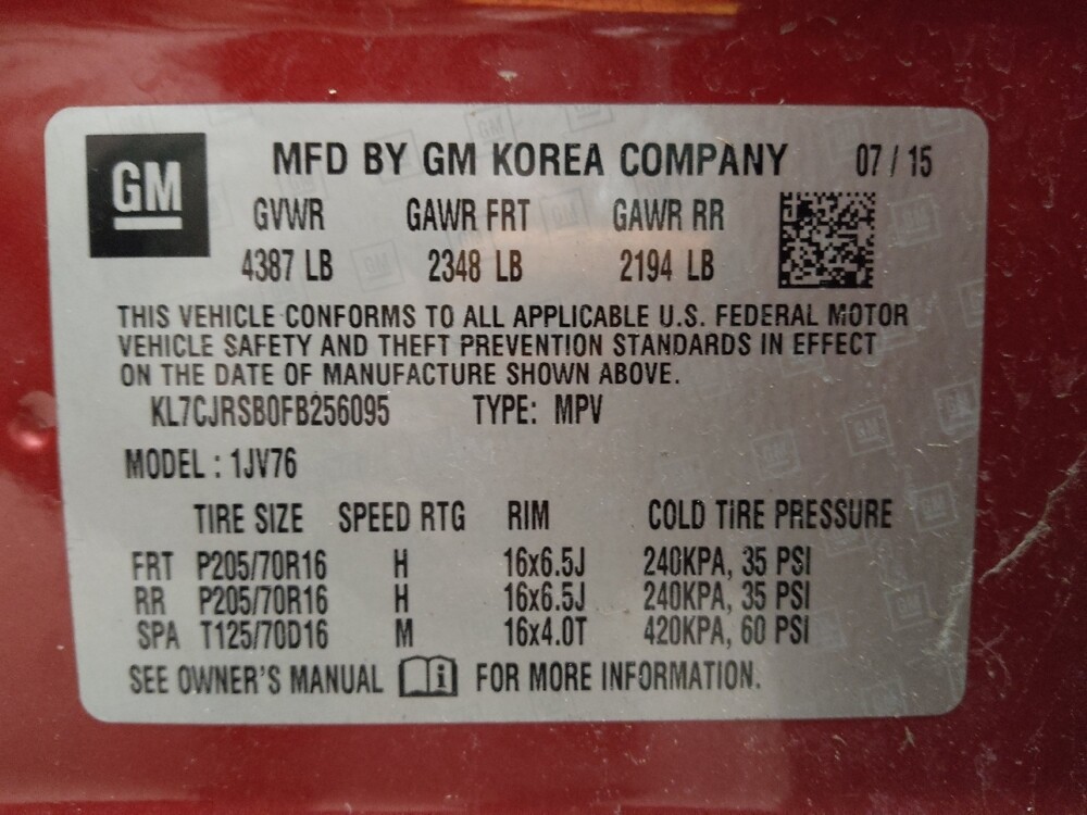 2015 Chevrolet Trax in Taylor, MI 48180 - 18088071 33