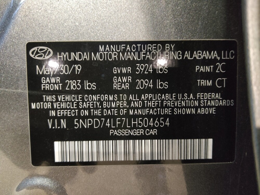2020 Hyundai Elantra in Macon, GA 31210 - 18088075 33