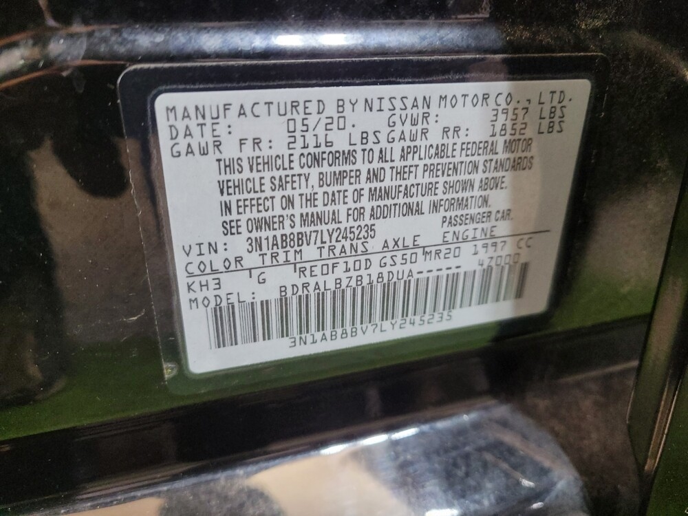 2020 Nissan Sentra in Maple Heights, OH 44137 - 18088078 33