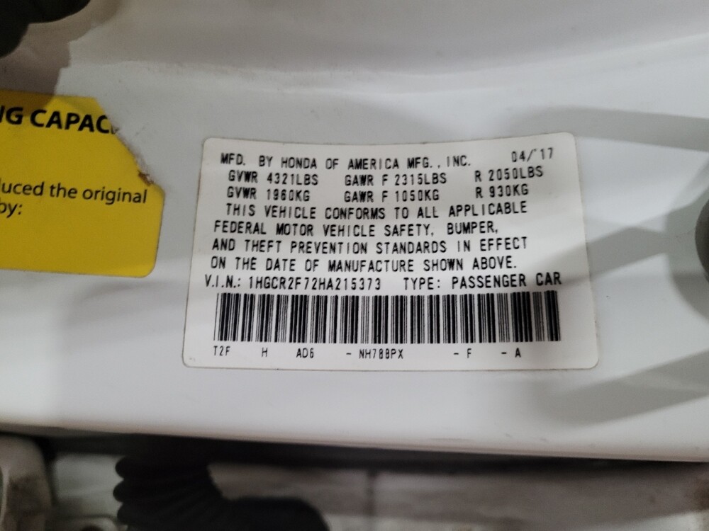 2017 Honda Accord in New Castle, DE 19720 - 18088084 33