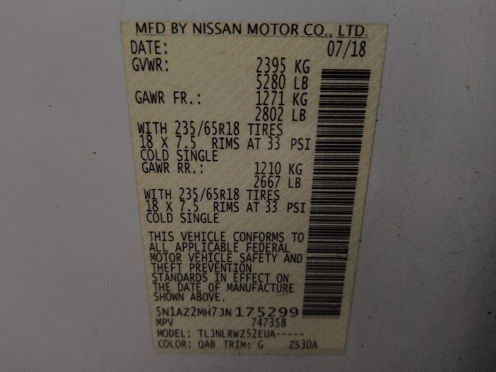 2018 Nissan Murano in Baton Rouge, LA 70816 - 18088089 33