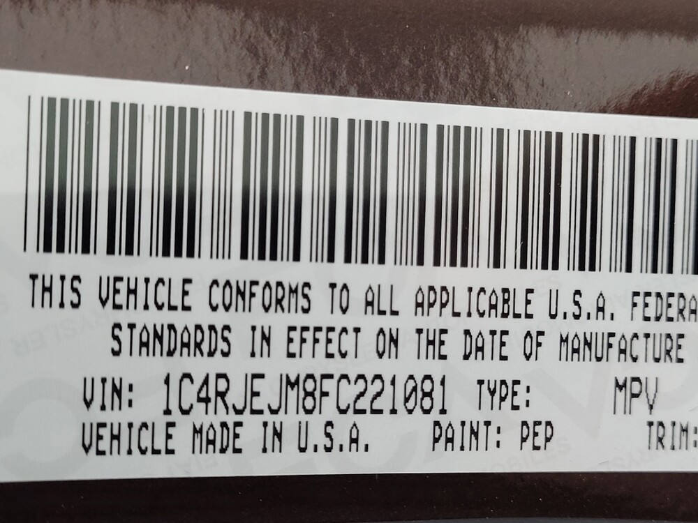 2015 Jeep Grand Cherokee in Huntsville, AL 35816 - 18088110 33