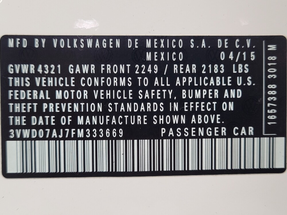 2015 Volkswagen Jetta in Lakeland, FL 33815 - 18088122 33