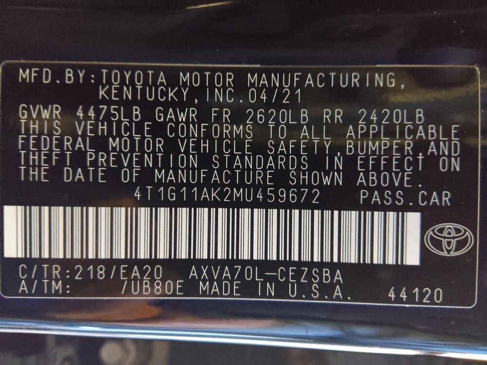 2021 Toyota Camry in Houston, TX 77074 - 18088131 33