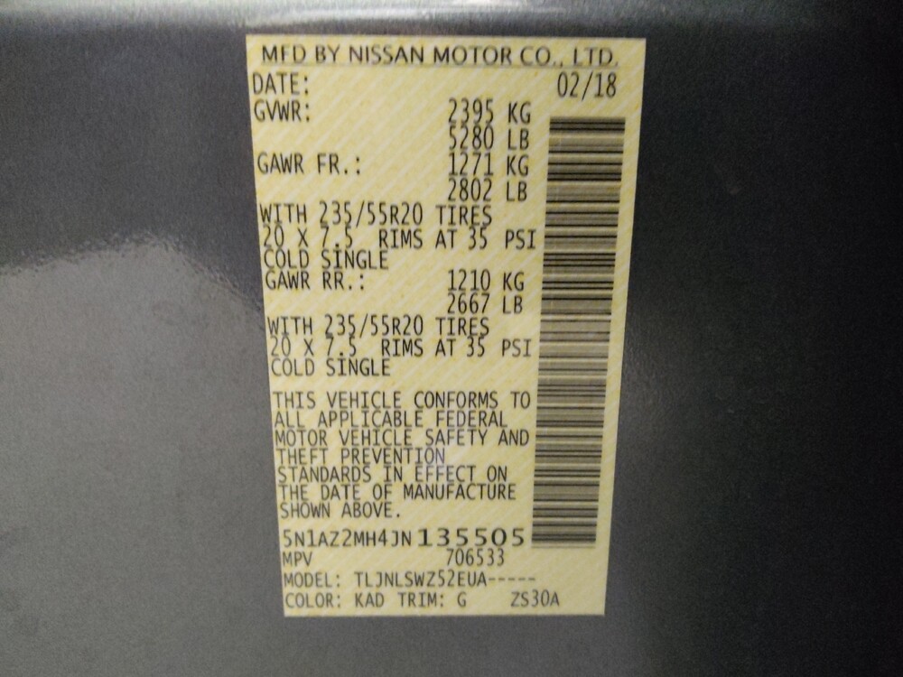 2018 Nissan Murano in Albuquerque, NM 87123 - 18088142 33