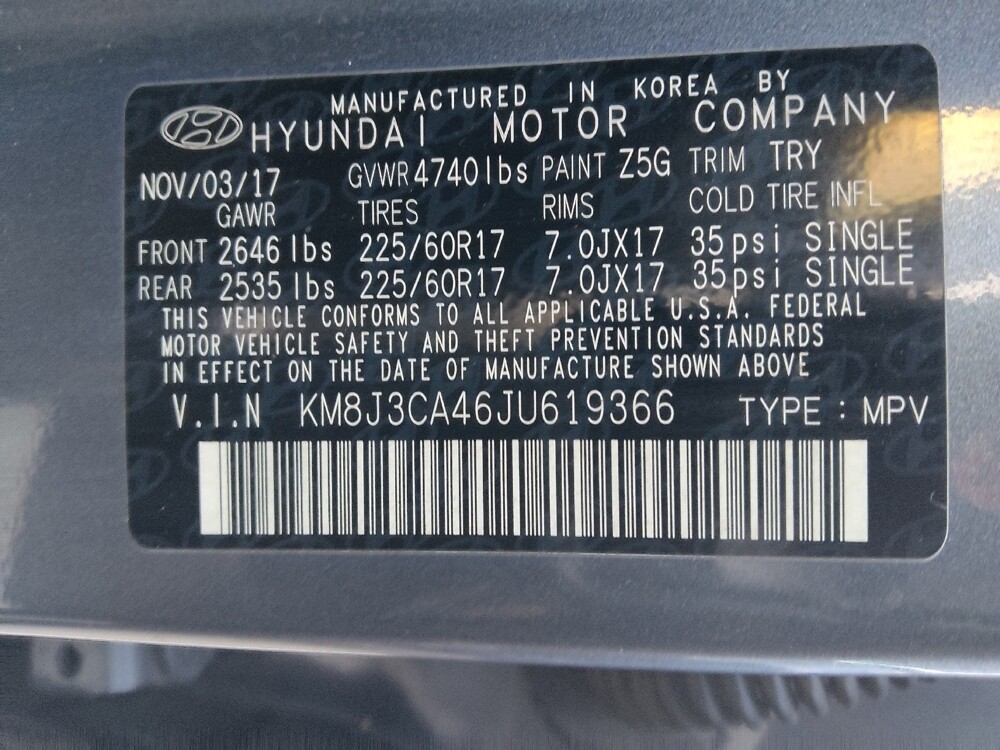 2018 Hyundai Tucson in Union City, GA 30291 - 18088164 33