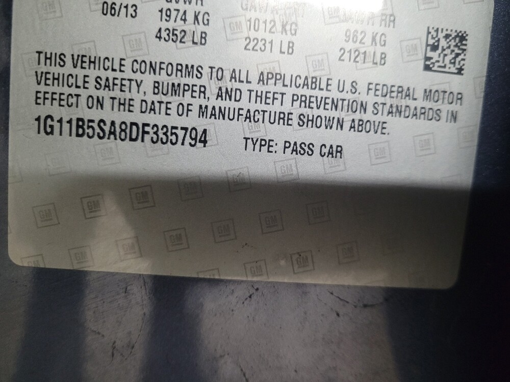 2013 Chevrolet Malibu in Stone Mountain, GA 30083 - 18088166 33