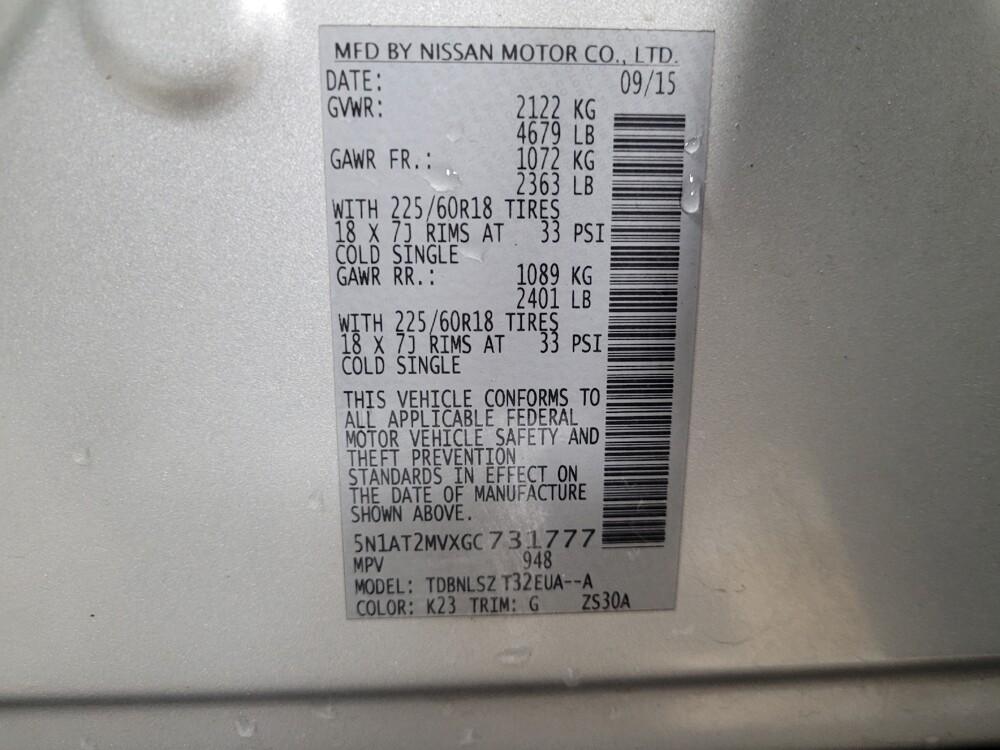 2016 Nissan Rogue in Augusta, GA 30907 - 18088170 33