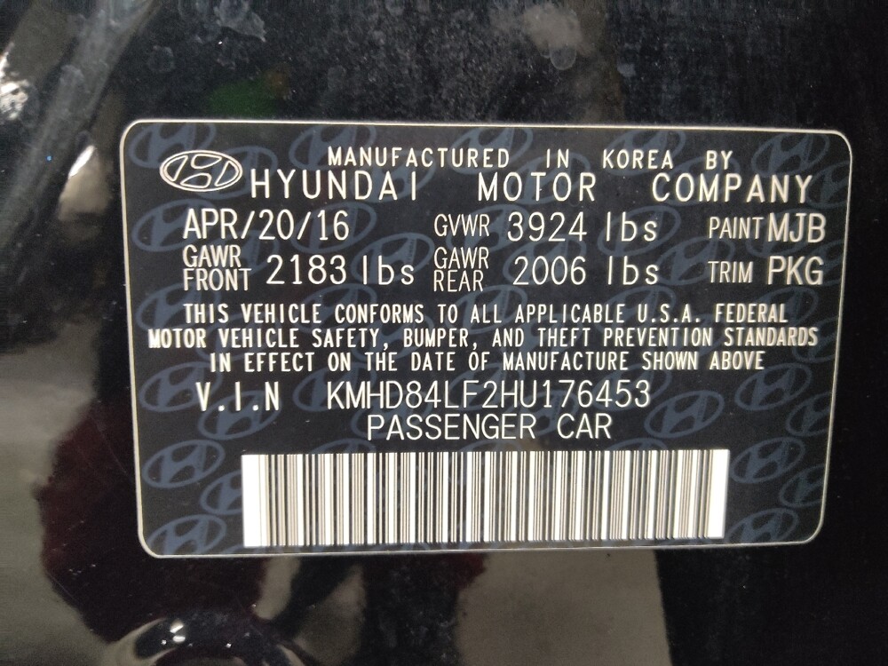 2017 Hyundai Elantra in Union City, GA 30291 - 18088171 33