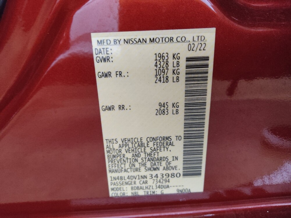 2022 Nissan Altima in Round Rock, TX 78664 - 18088176 33