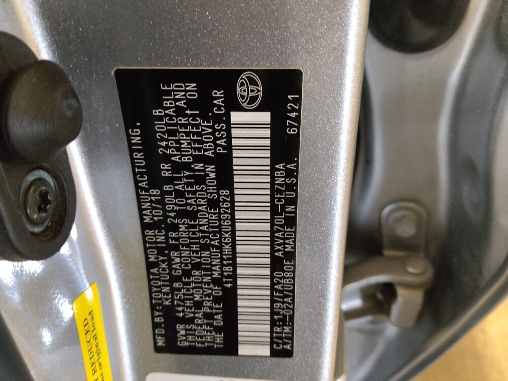 2019 Toyota Camry in El Paso, TX 79907 - 18088184 33