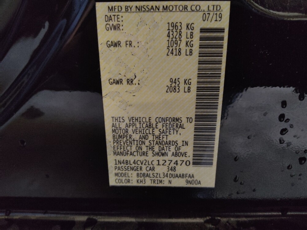 2020 Nissan Altima in Lakeland, FL 33815 - 18088190 33