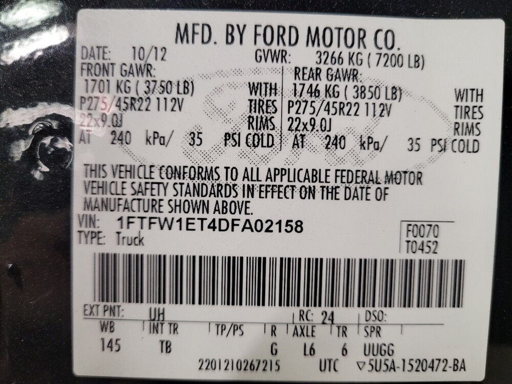 2013 Ford F150 in Tampa, FL 33619 - 18088196 33