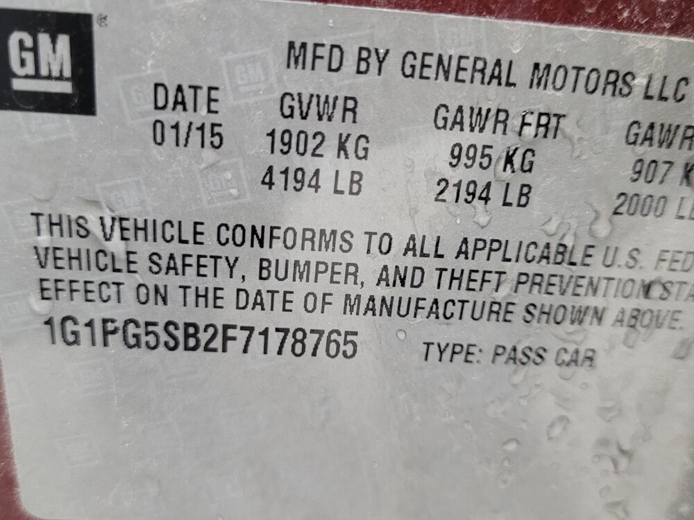 2015 Chevrolet Cruze in Las Vegas, NV 89104 - 18088202 33