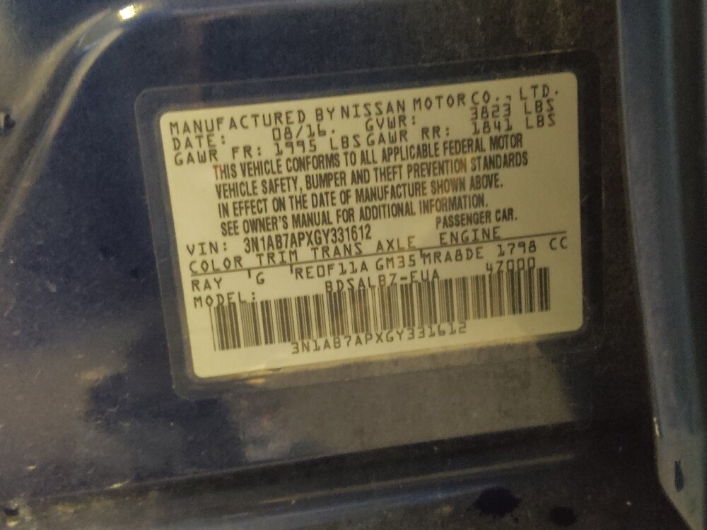 2016 Nissan Sentra in Conway, SC 29526 - 18088299 33