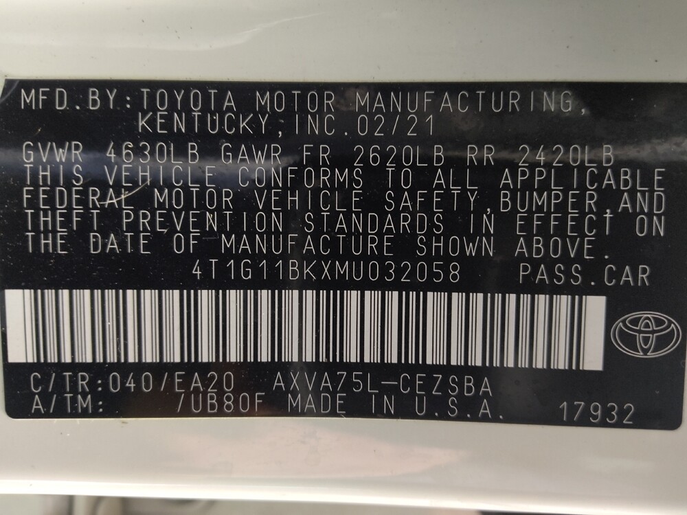 2021 Toyota Camry in Houston, TX 77034 - 18088320 33