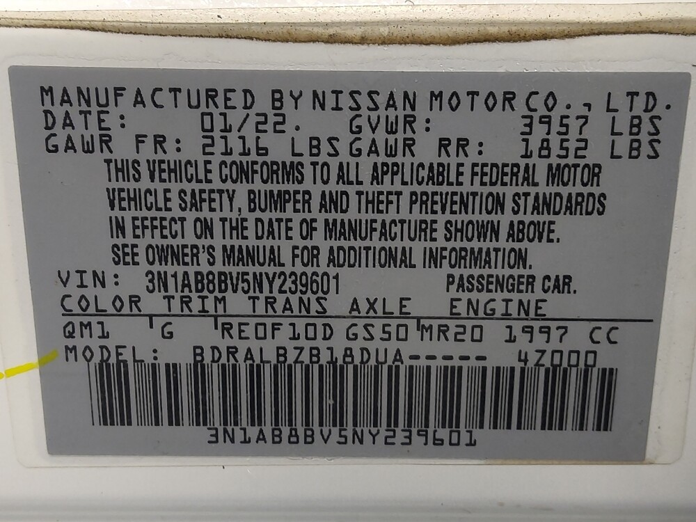 2022 Nissan Sentra in Houston, TX 77034 - 18088324 33