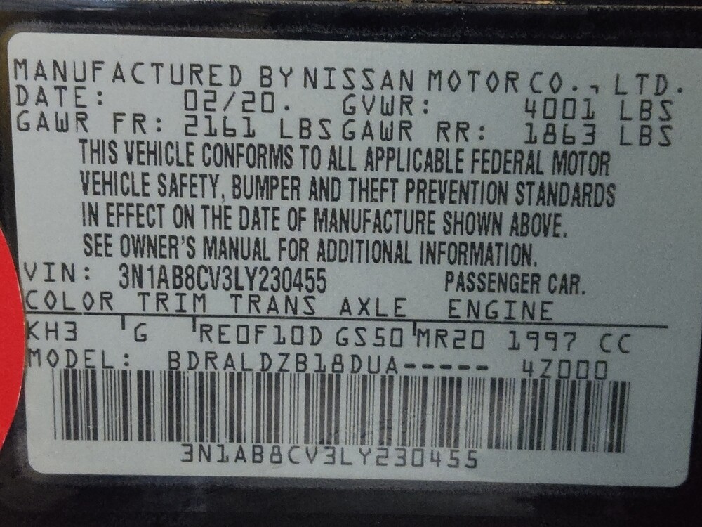 2020 Nissan Sentra in Houston, TX 77060 - 18088330 33