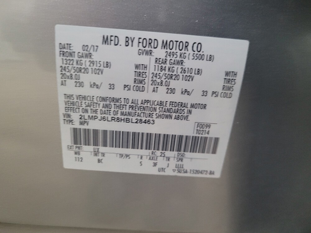 2017 Lincoln MKX in Temple Hills, MD 20746 - 18088346 33