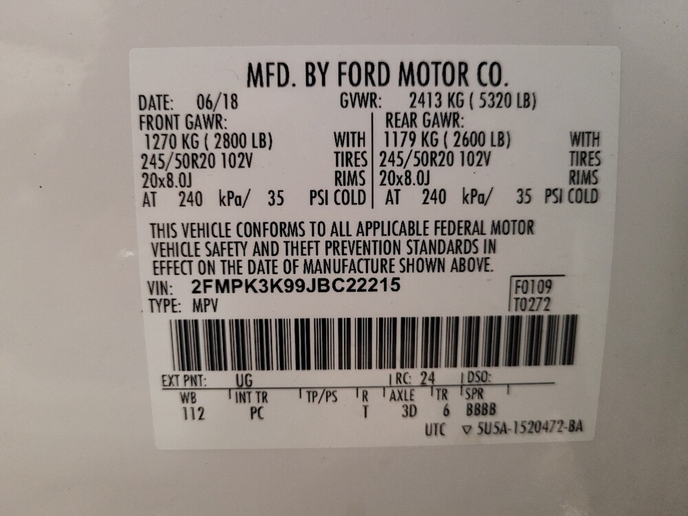 2018 Ford Edge in Kissimmee, FL 34744 - 18088352 33