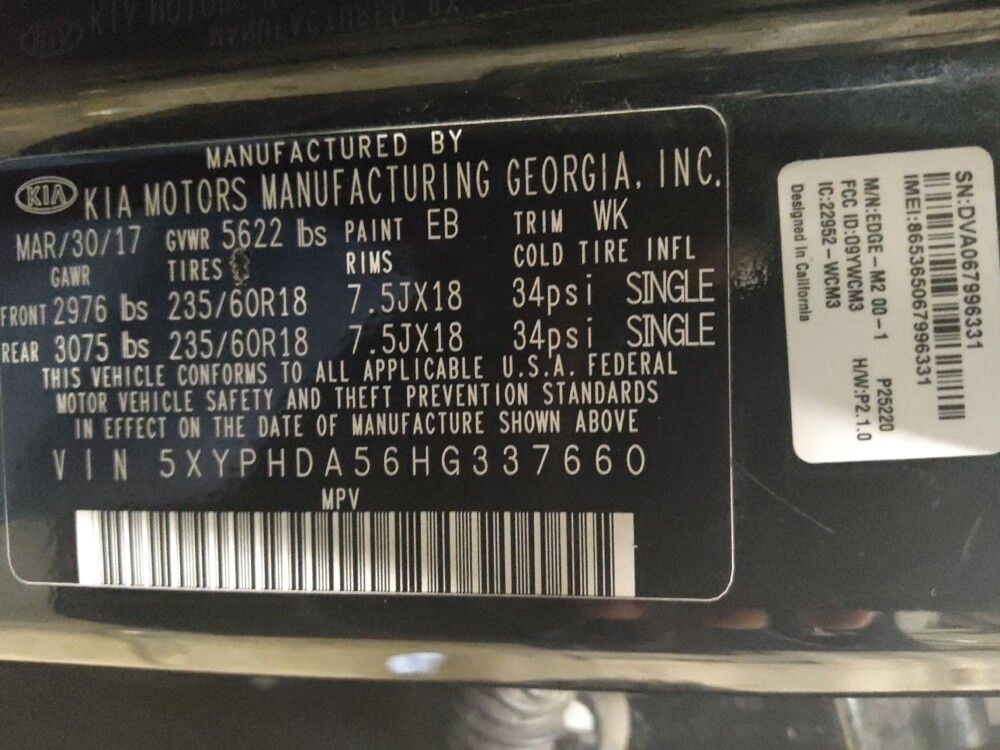2017 Kia Sorento in Temple Hills, MD 20746 - 18088356 33