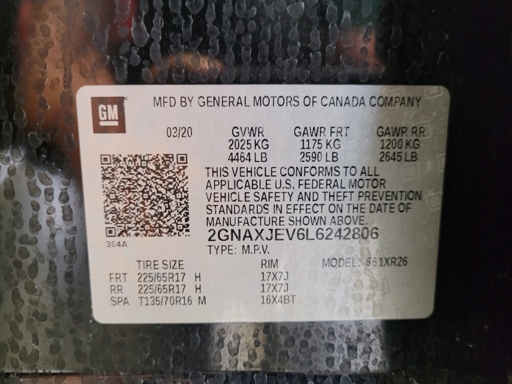 2020 Chevrolet Equinox in Downey, CA 90241 - 18088359 33