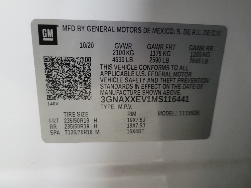 2021 Chevrolet Equinox in Augusta, GA 30907 - 18088368 33