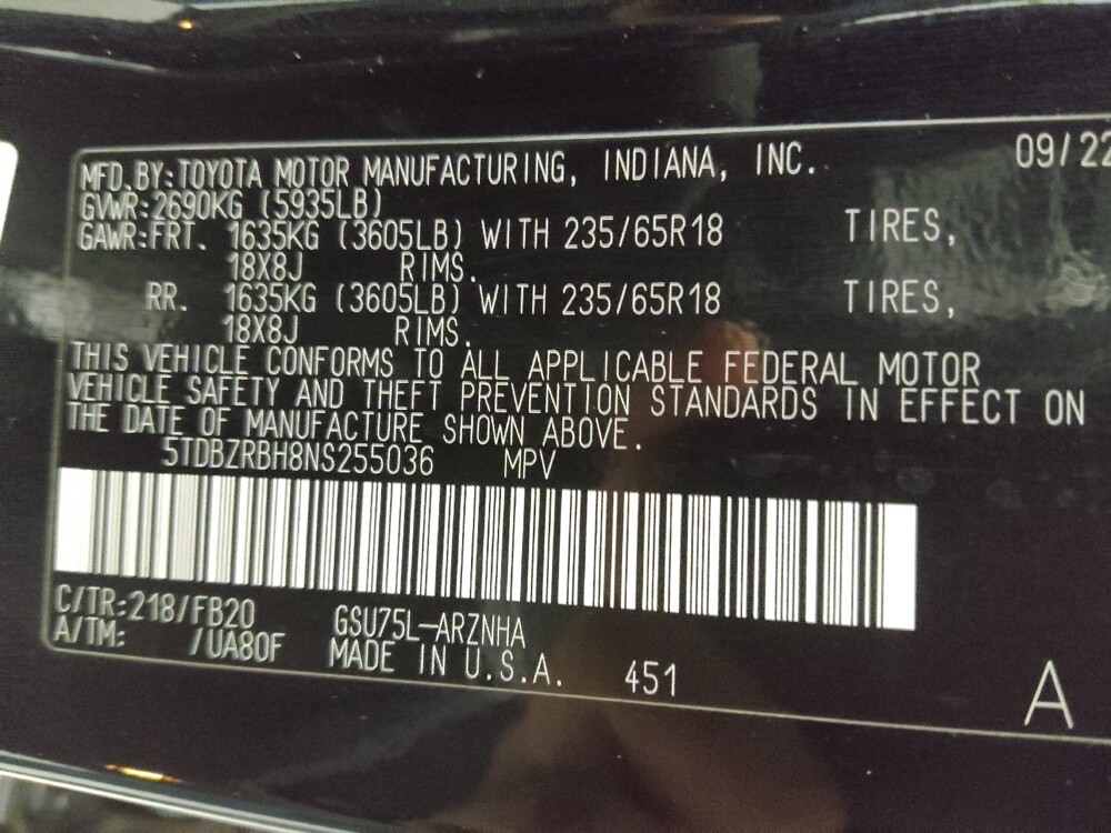 2022 Toyota Highlander in Lombard, IL 60148 - 18088372 33