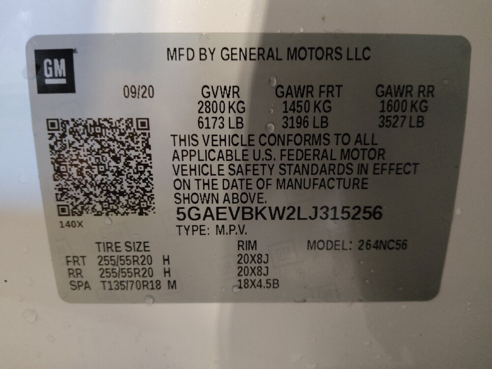 2020 Buick Enclave in Lauderdale Lakes, FL 33313 - 18088378 33