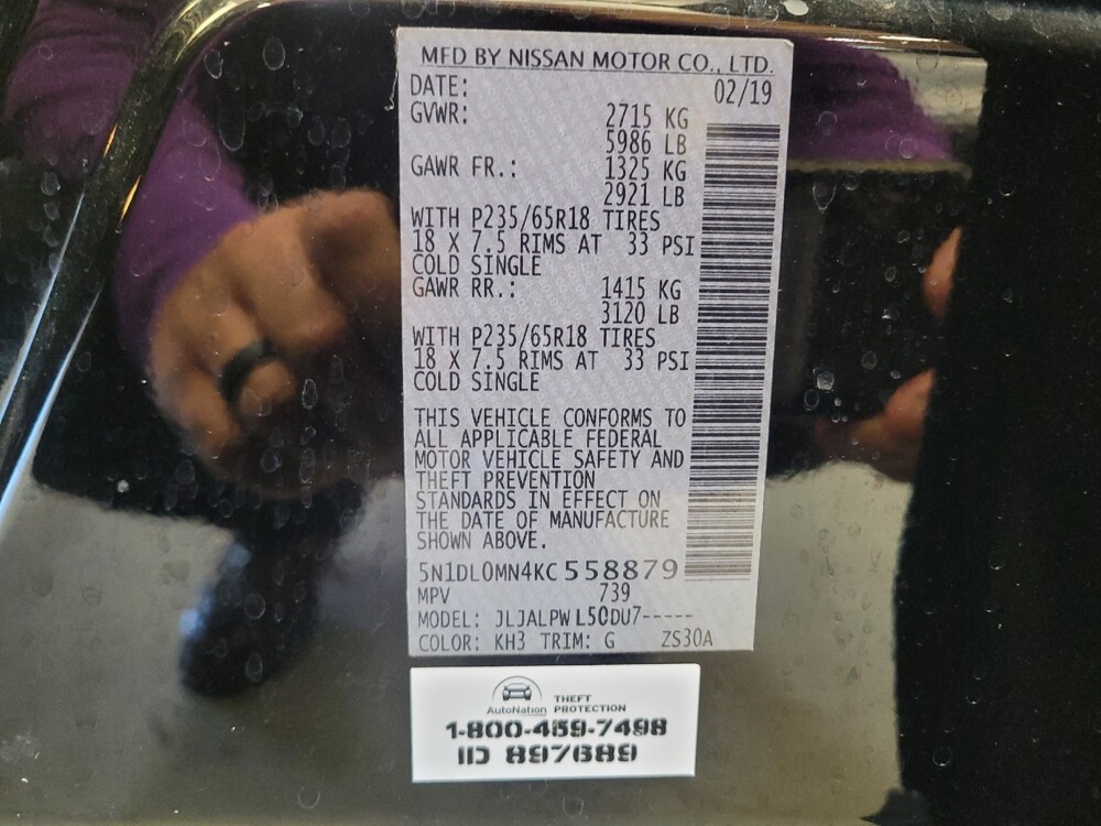 2019 INFINITI QX60 in Downey, CA 90241 - 18088386 33